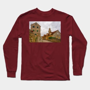 Loziscz Village in Brac, Croatia Long Sleeve T-Shirt